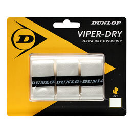 Surgrips Dunlop D TAC VIPERDRY OVERGRIP WHITE 3PCS